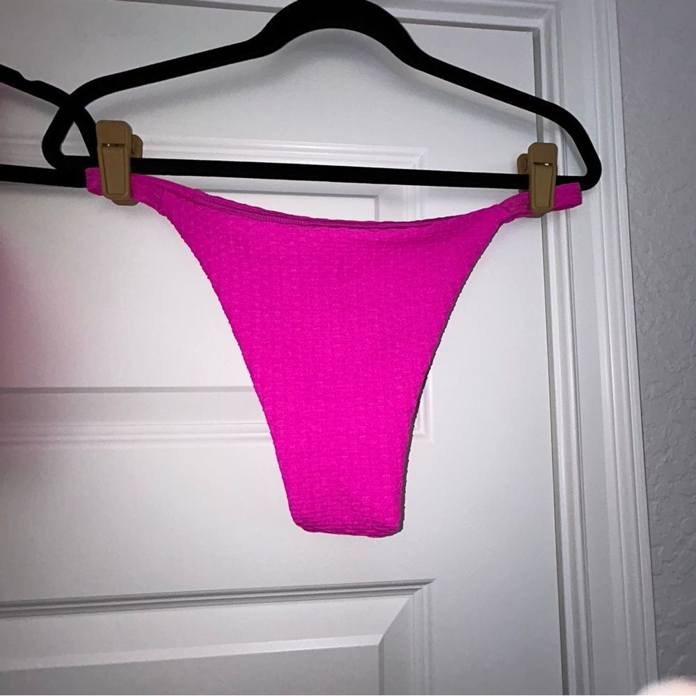 Infamous Swim Cheeky Thong 2 Pc. Swimsuit Bikini Set - Picture 4 of 8